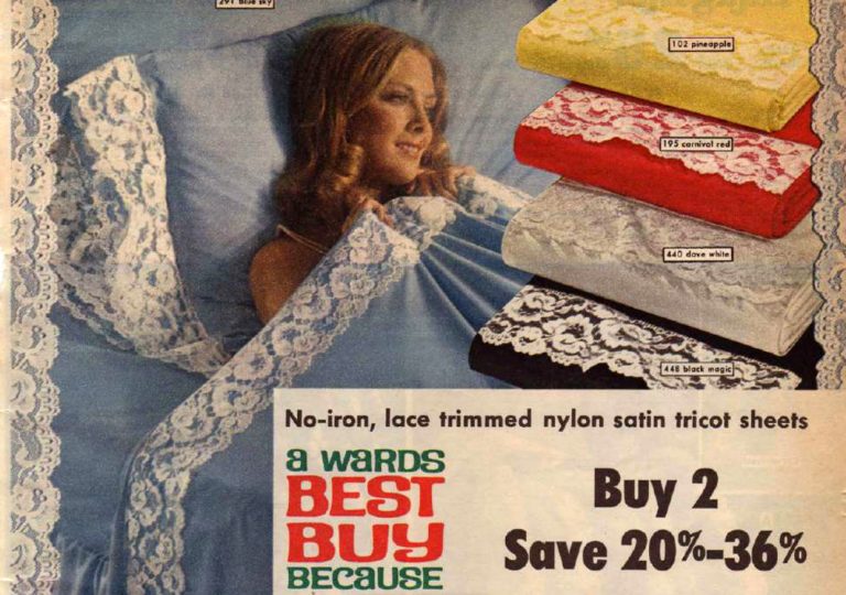 That 70s Bedding Groovy Pillows And Sheets From A Catalog Flashbak