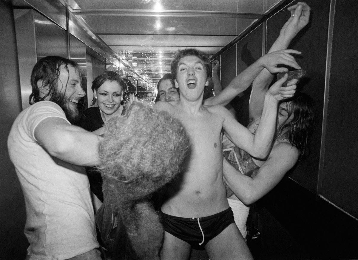 Sex Pistols ,Steve Jones. Anarchy Tour. 1976