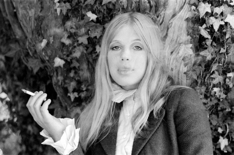 Detail Of Marianne Faithfull By Bill Rowntree Flashbak