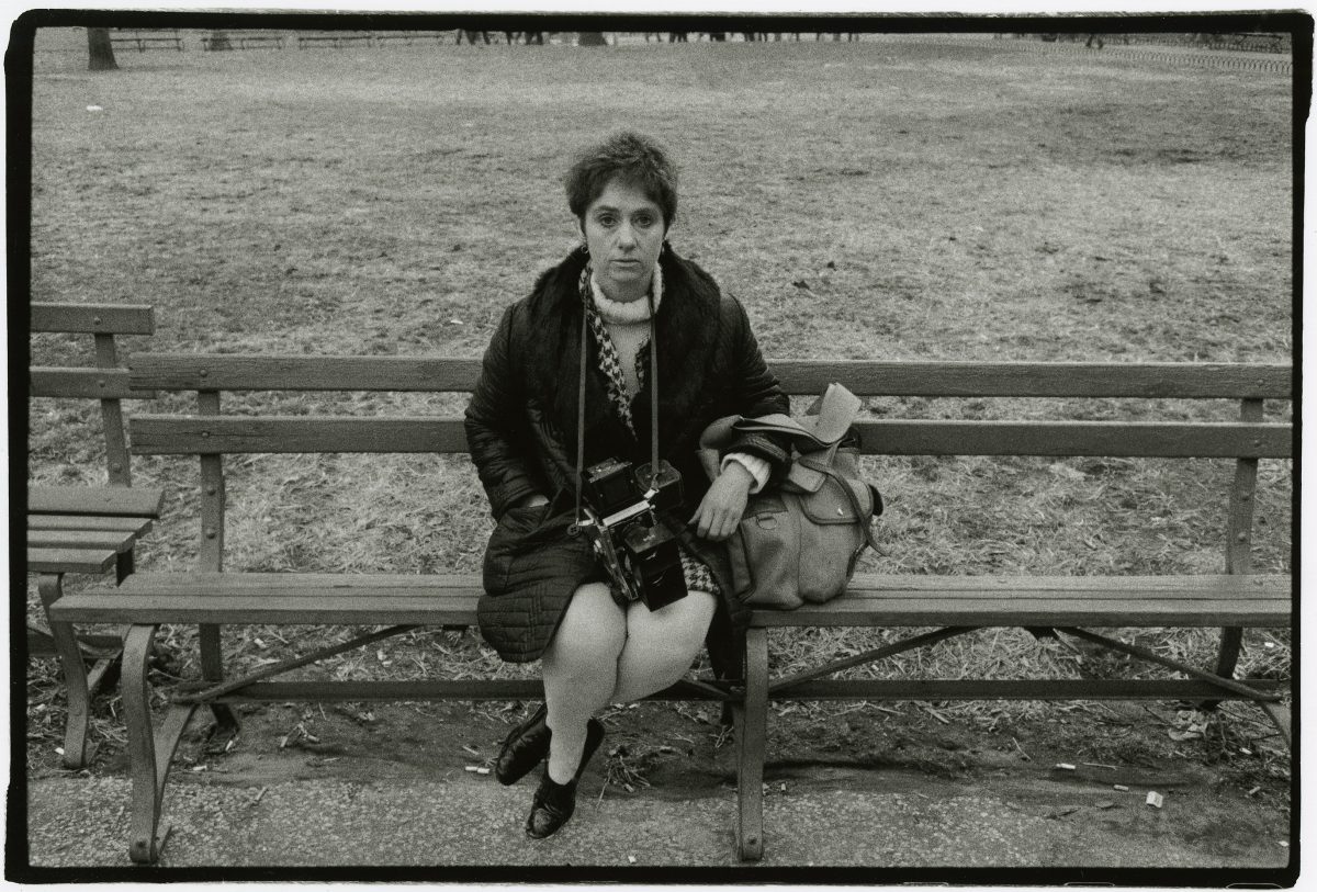 John Gossage, Diane Arbus in Central Park, 1967