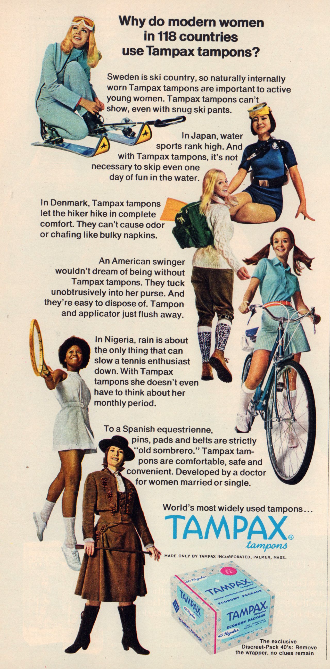 Vintage Feminine Hygiene Ads That Offered Freedom Flashbak