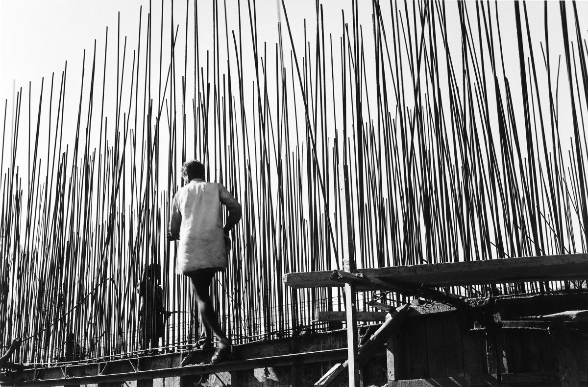 Ouvriers, Secrétariat (architecte : Le Corbusier), Chandigarh, Inde 1955 Lucien Hervé