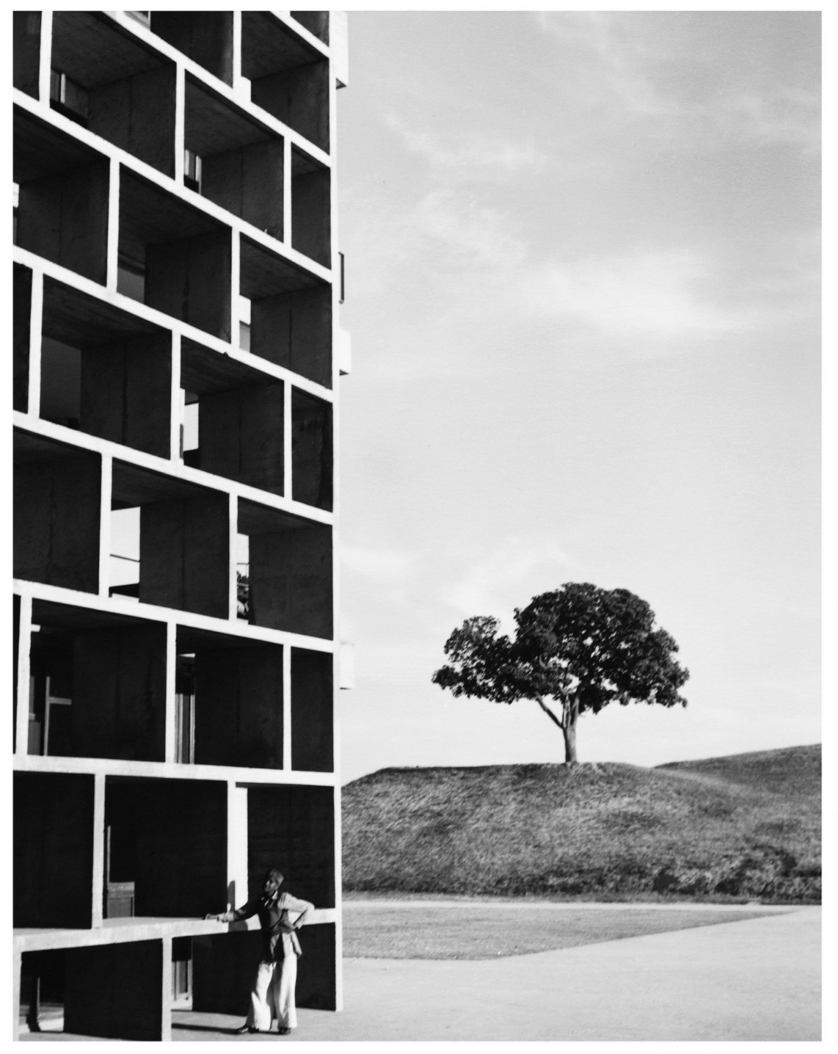 Haute Cour, Chandigarh, Inde (architecte : Le Corbusier) 1955 Lucien Hervé