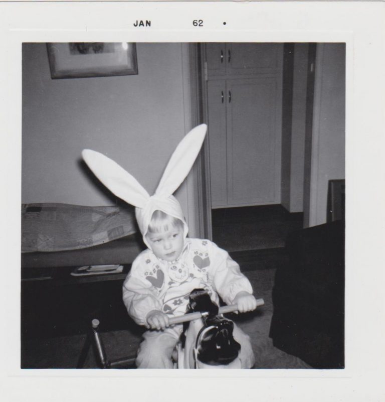 16 Vintage Snapshots Of Funny And Creepy Easter Bunnies - Flashbak