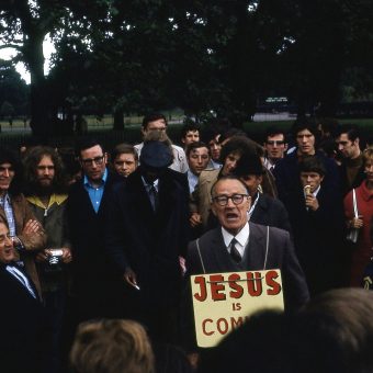 Photos of Speakers’ Corner in London 1967-1971