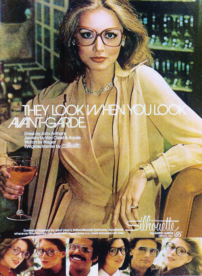 Glasses worn in the hot sale 70s