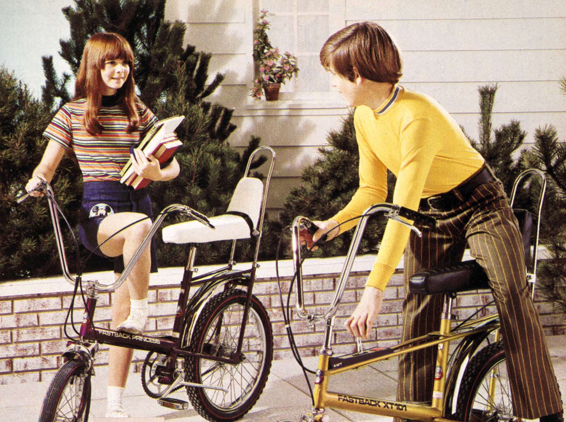 70s banana seat bike