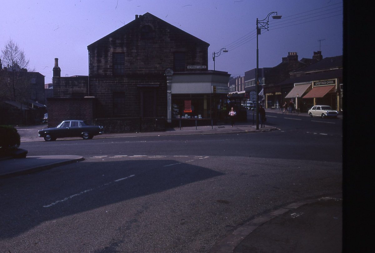 Whitham Road and Newbould Lane, The Broomhill Study, Sheffield, May 1970