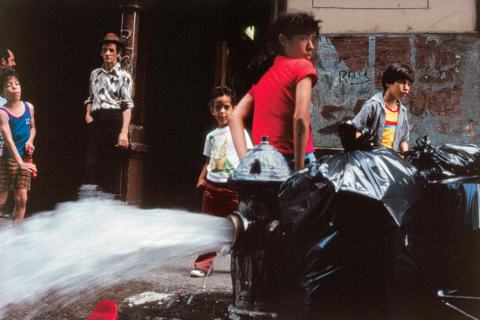 New York city 1980s Robert Herman Kodachrome