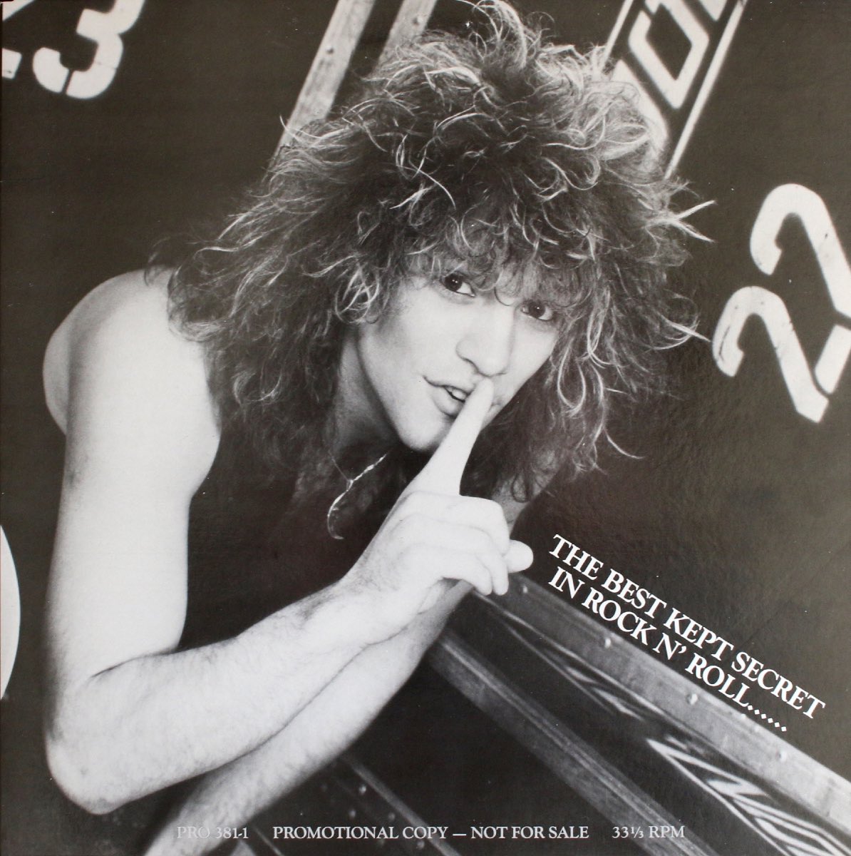 Bon Jovi’s “Silent Night” single, 1985