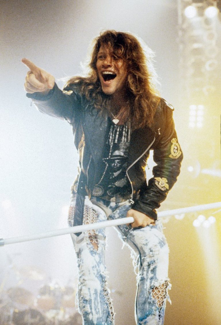 On Tour With Bon Jovi In The 1980s Flashbak 