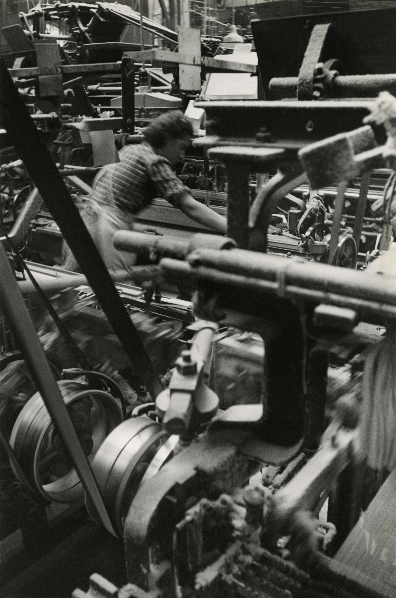 Jakob Tuggener (1904-1988) Weaving mill, Glattfelden 1940s