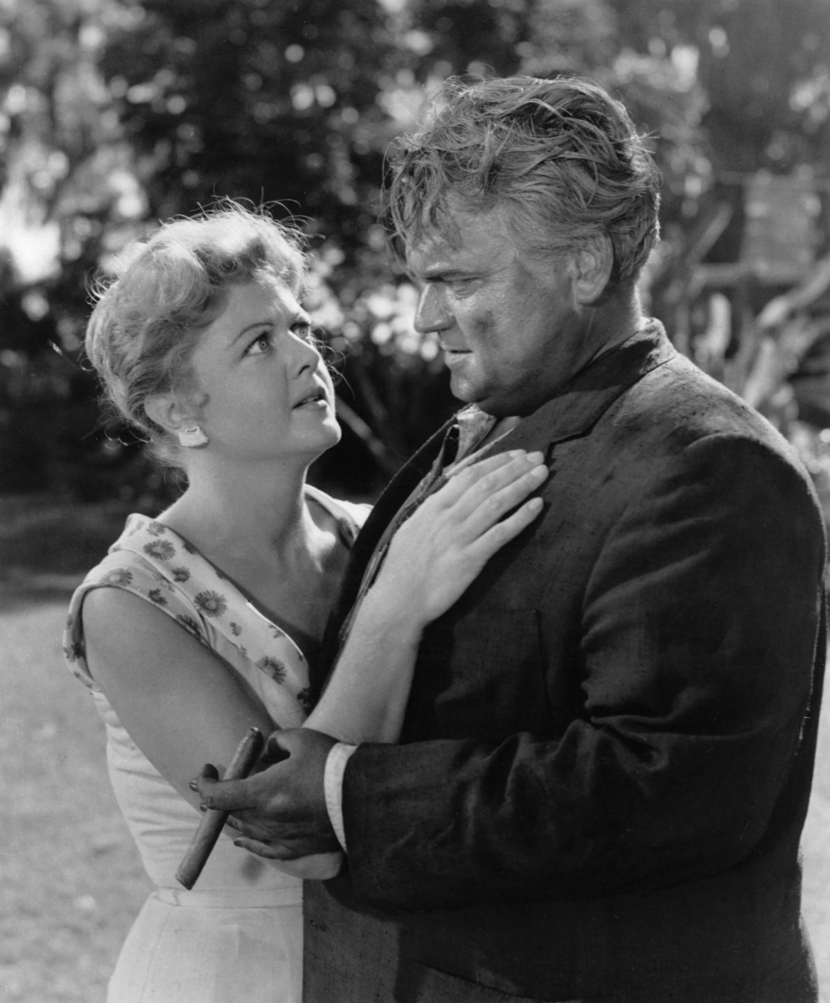 Angela Lansbury, Orson Welles The Long Hot Summer - 1958 Director: Martin Ritt 20th Century Fox USA Scene Still William Faulkner Drama Les Feux de l'été