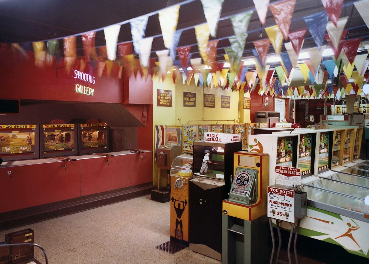 Wonderland Arcade, Kansas City, Missouri, 1968