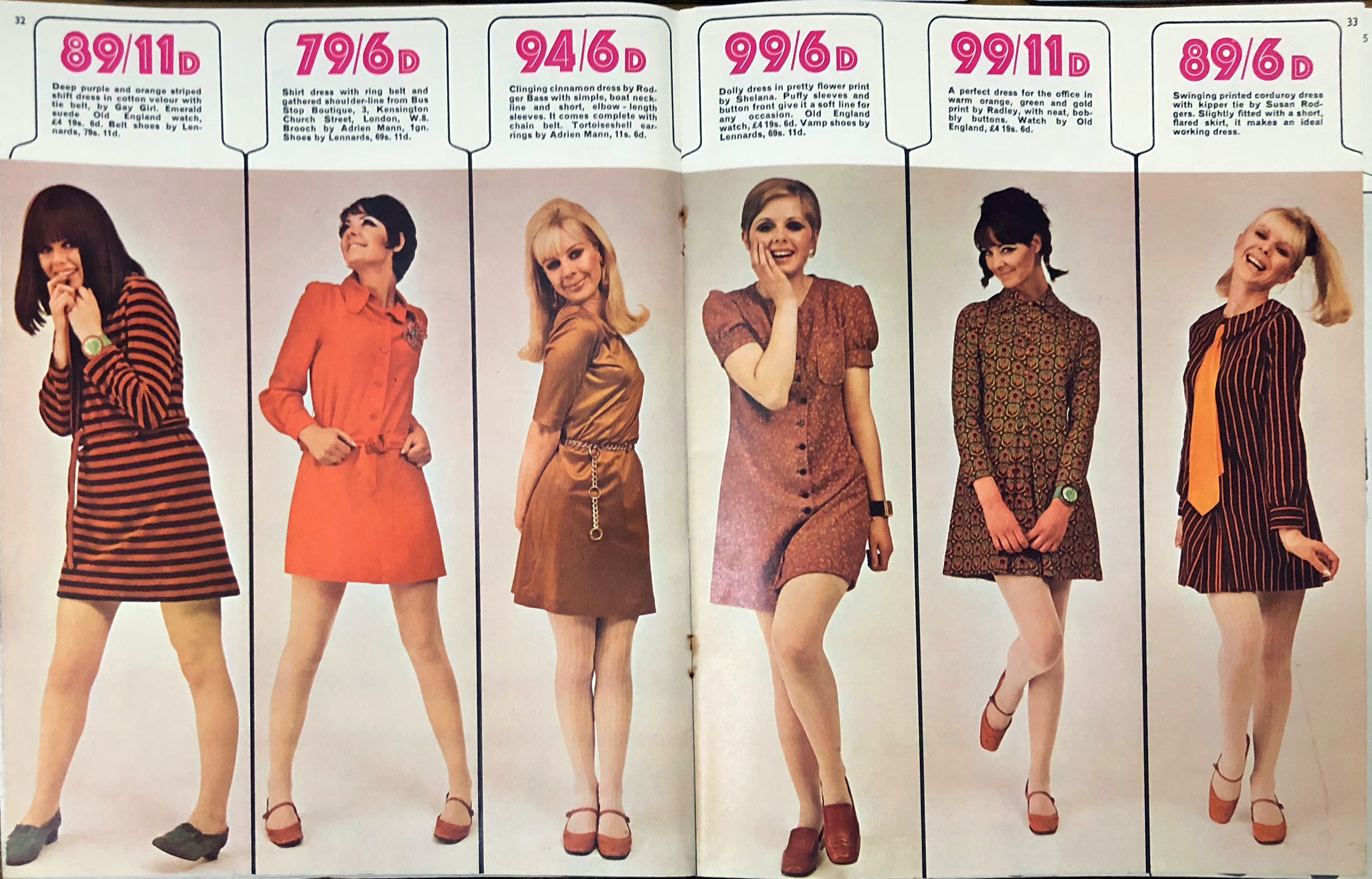 Rave magazine fashion October 1967