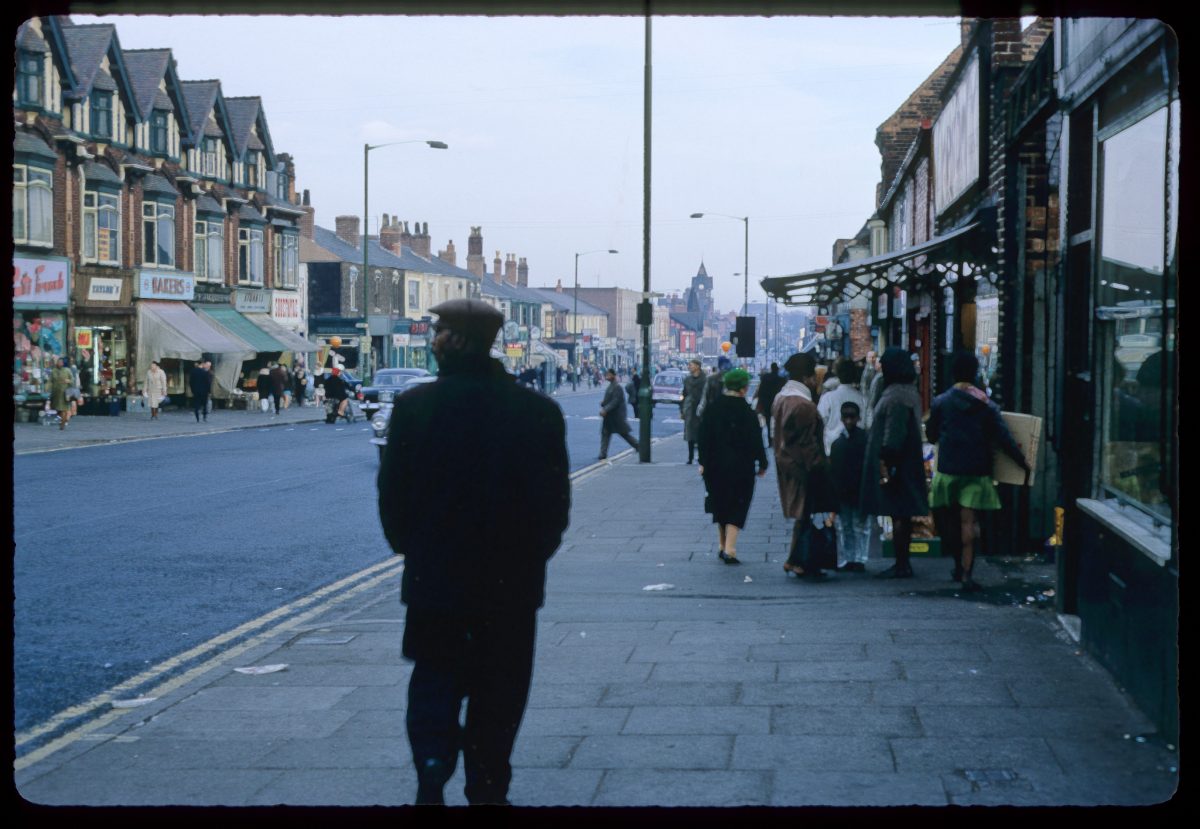 Soho Road near Boulton Road, Handsworth - March 9 1968
