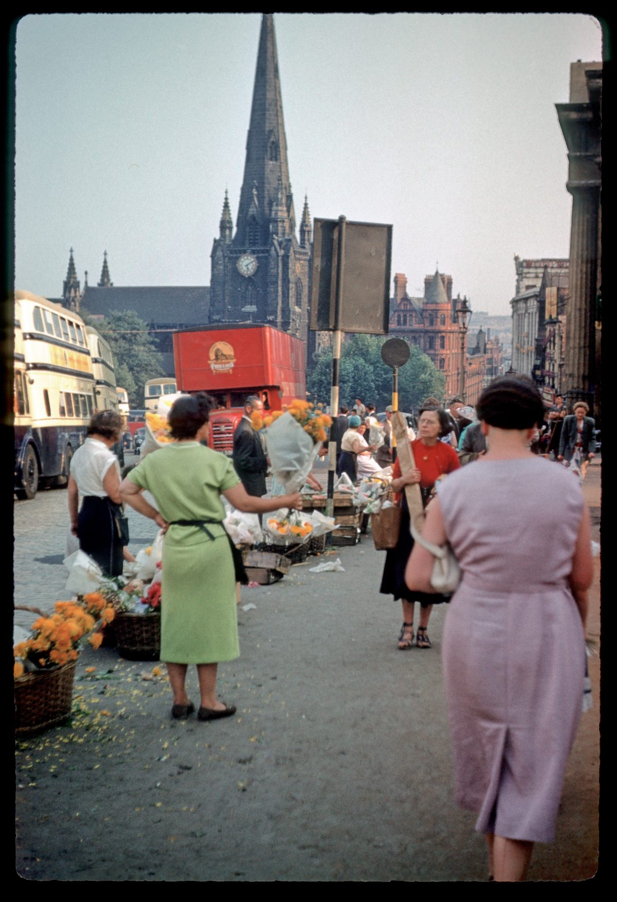 Birmingham Bull Ring Market September 1959