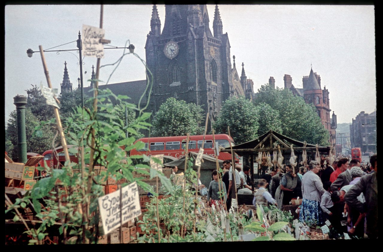 Birmingham Bull Ring Market September 1959