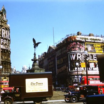 Colour Snapshots of London in the 1950s