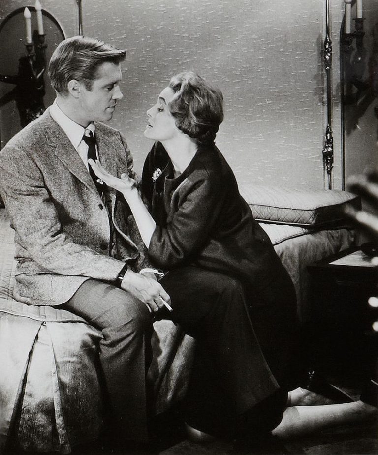 George Peppard and Patricia Neal in Breakfast at Tiffany's directed by ...