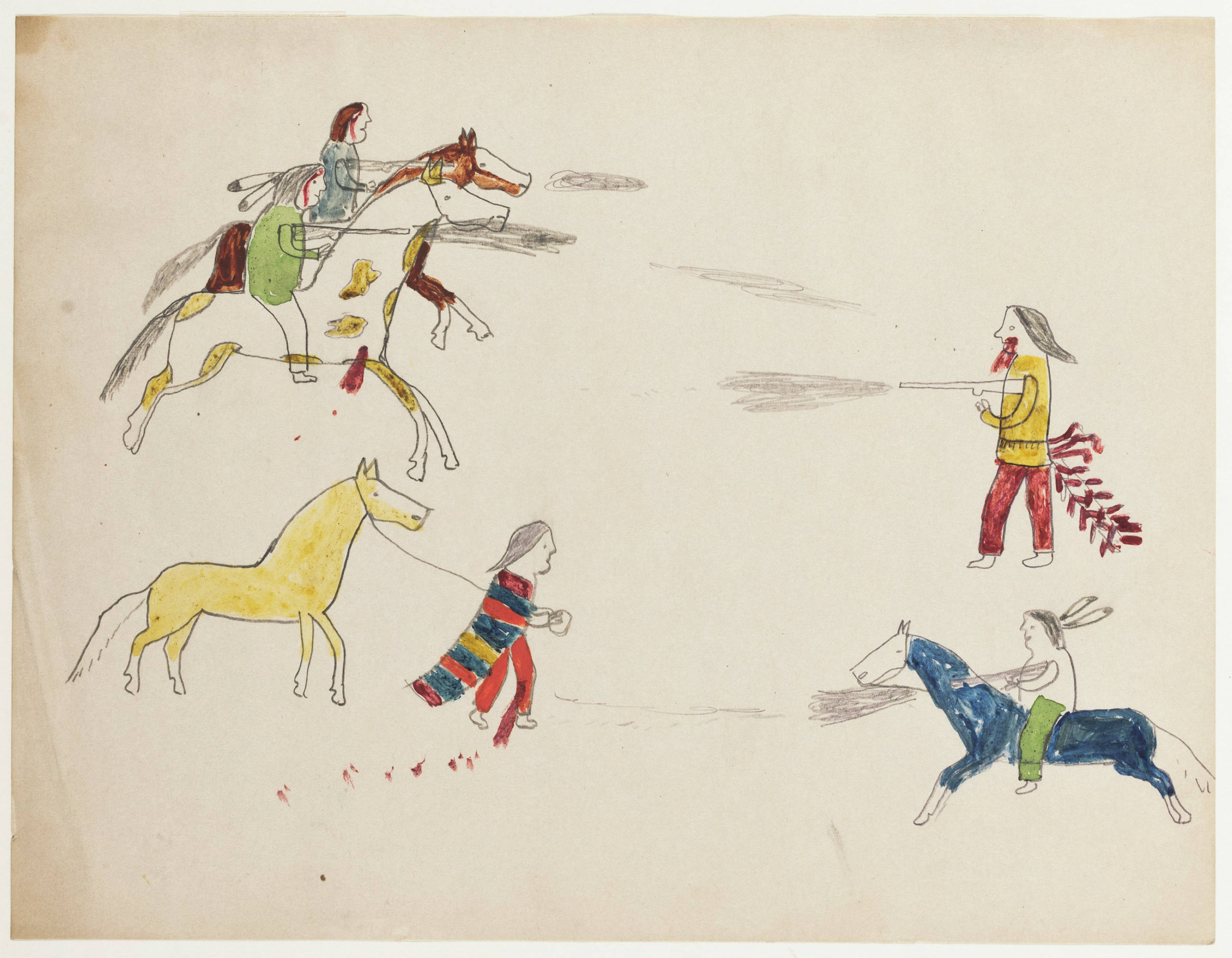 Art Of The Sioux; Childhood Visions Of War, Love And Blood At Fort ...