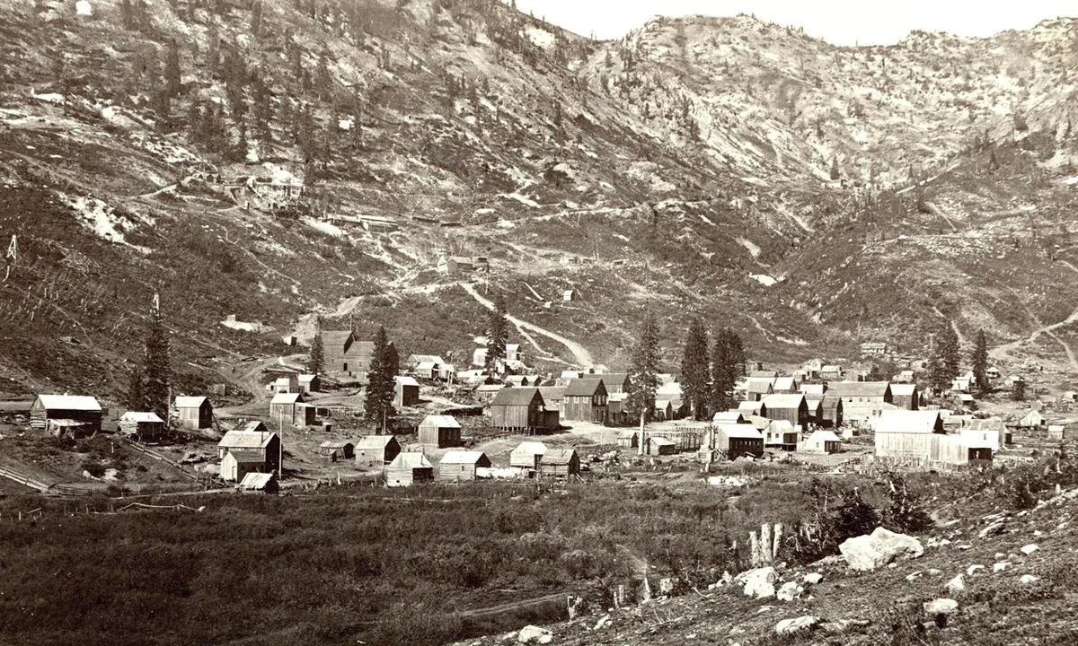 Alta City, Little Cottonwood, Utah, ca. 1873.