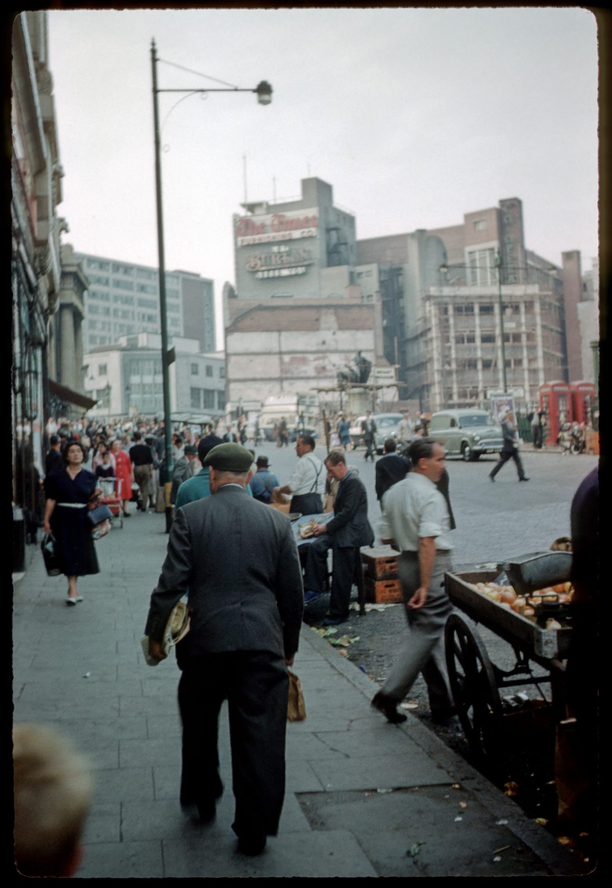 Birmingham Bull Ring Market September 1959