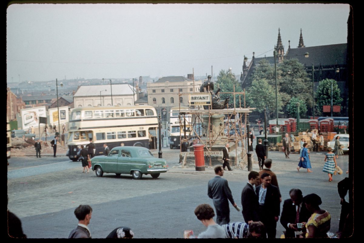 Birmingham Bull Ring Market September 1959