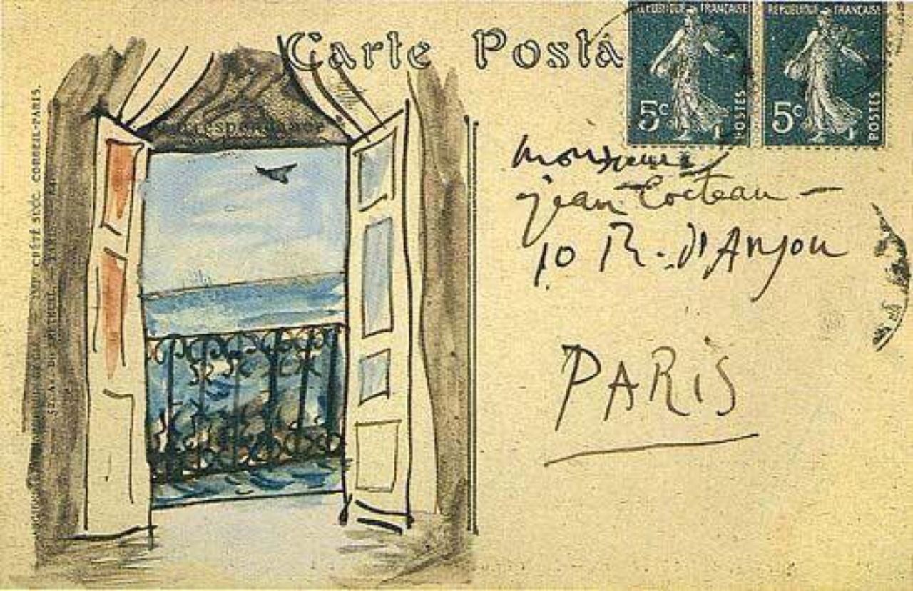 Pablo Picasso Postcard Art Kunstkarte Kröte 