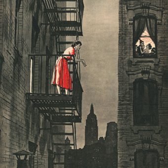 Illustrations By Ed Vebell: Nuremberg Nazis, Hitchcock’s Stuttering Parrot And Ladies In Red