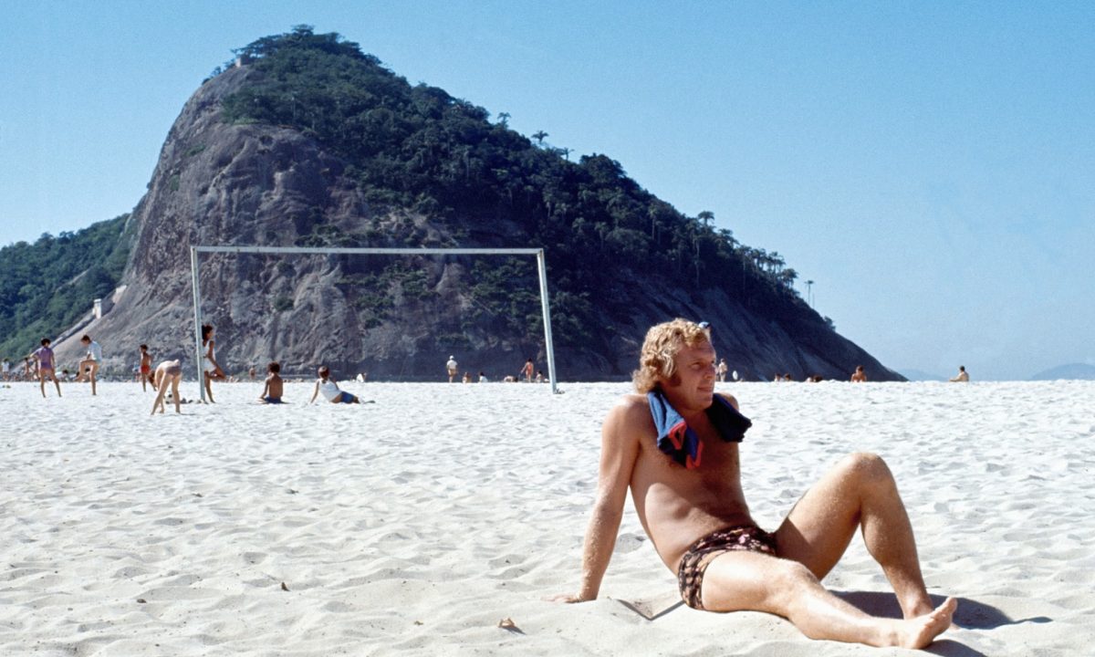 West Ham and England star Bobby Moore on holiday in Brazil, July 1971. Photograph: Mirrorpix