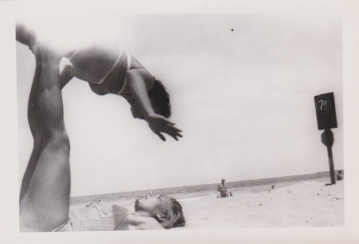 Beach vintage snapshots