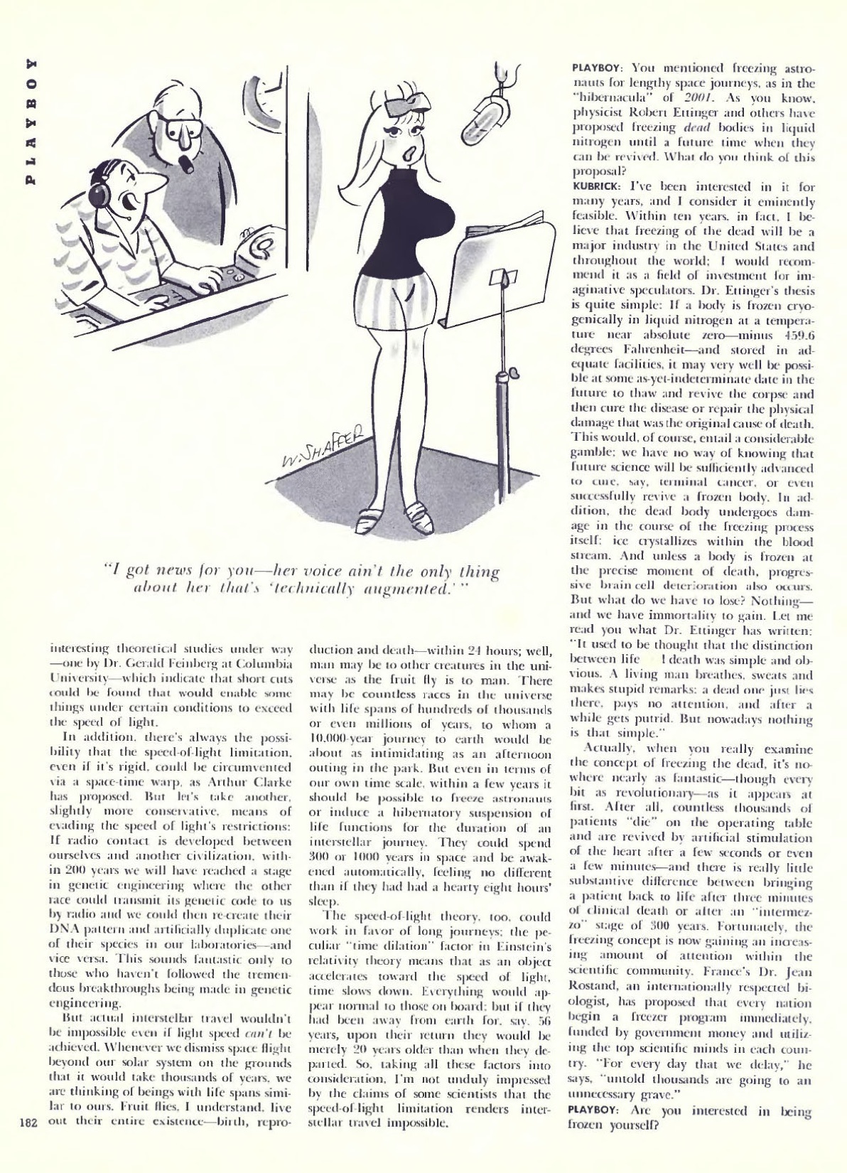 Playboy stanley kubrick 1968 interview