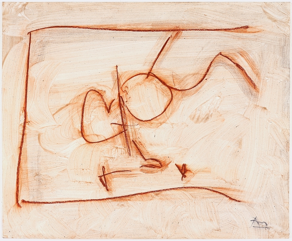 Robert Motherwell, James Joyce, 1979. Acrylic varnish and conté crayon on paper, 28.9 x 35.6 cms. Bernard Jacobson Gallery