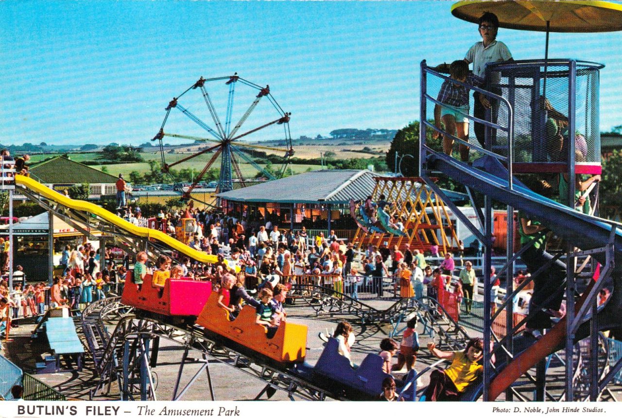 British Amusement Parks postcard