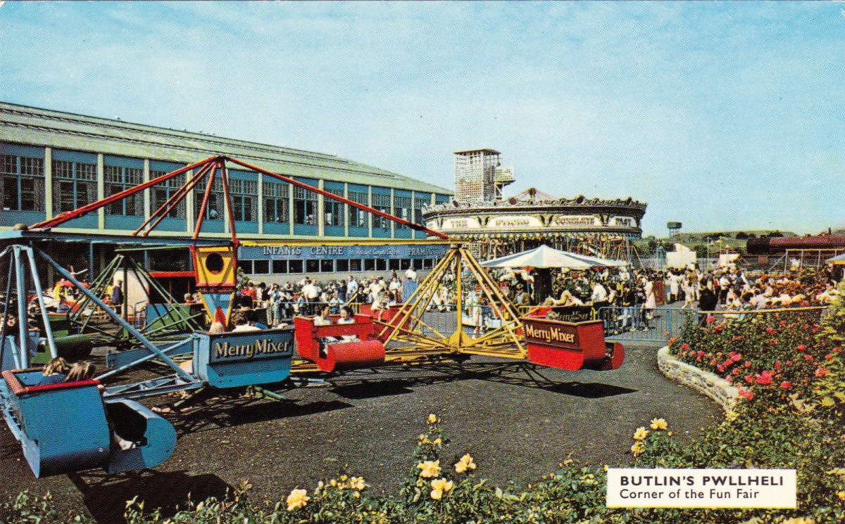 British Amusement Parks postcard