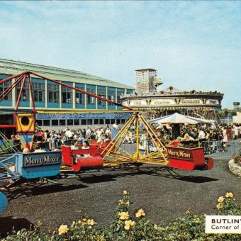 Butlins Pwllheli - Corner of the Fun Fair 1960s - Flashbak