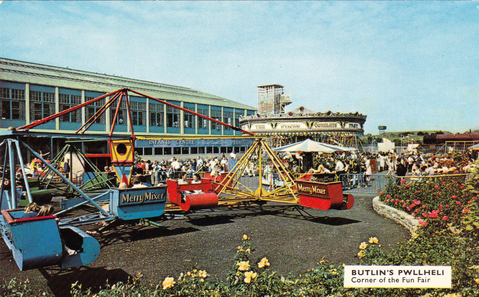 Butlins Pwllheli Corner of the Fun Fair 1960s Flashbak