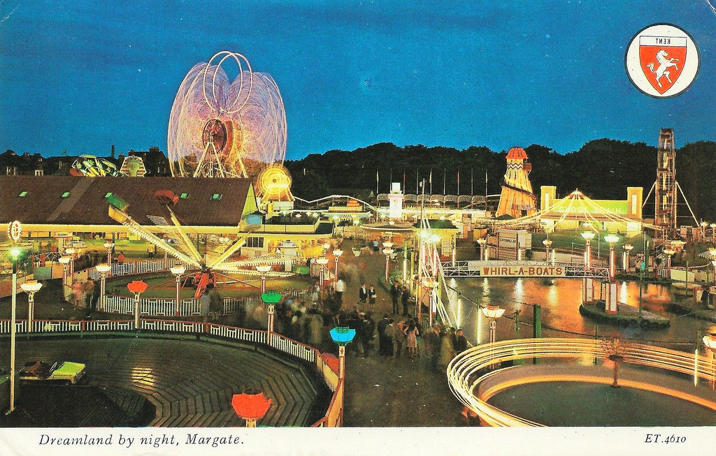 British Amusement Parks postcard