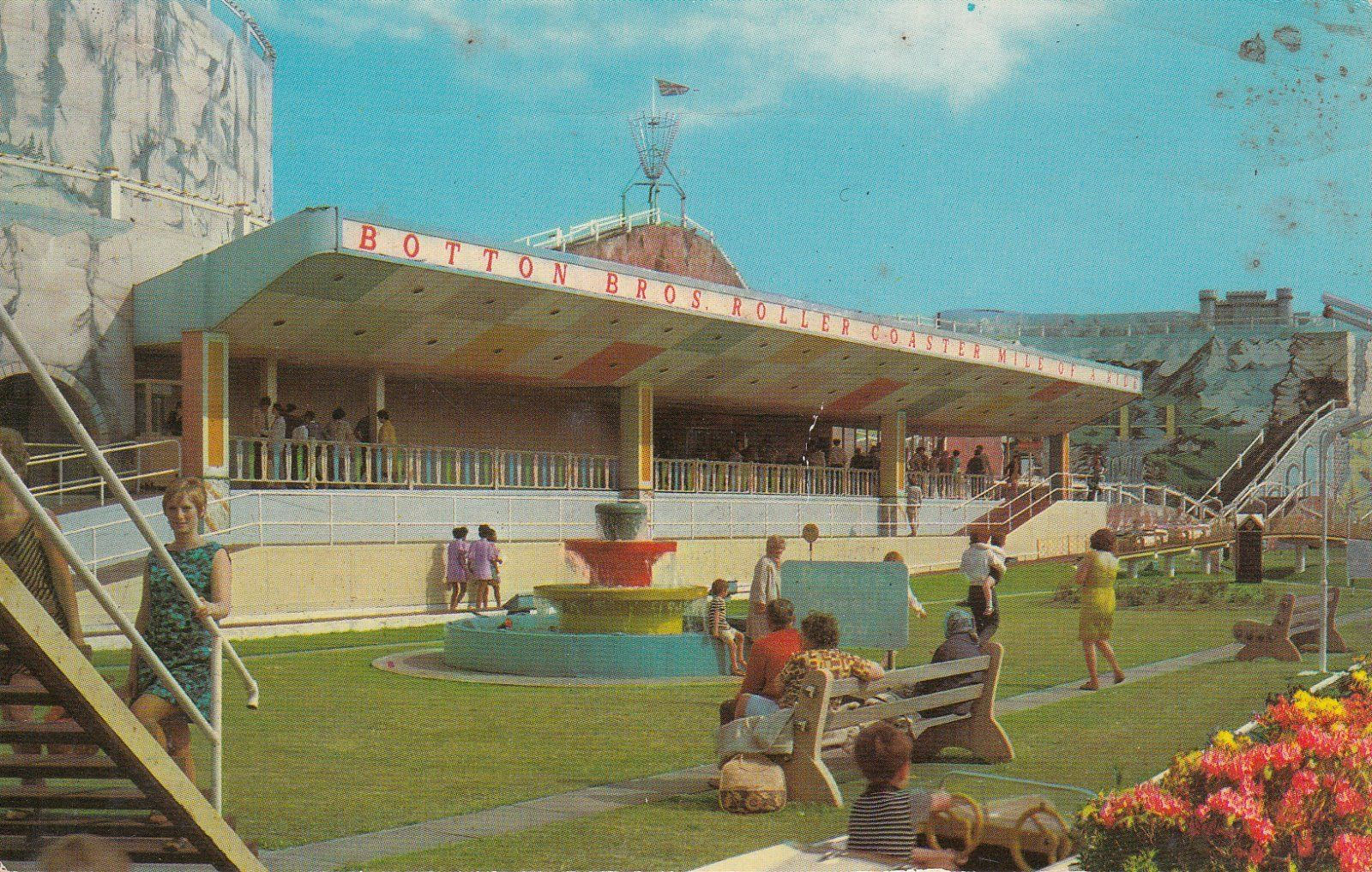 British Amusement Park and Fun Fair Postcards from the 1960s