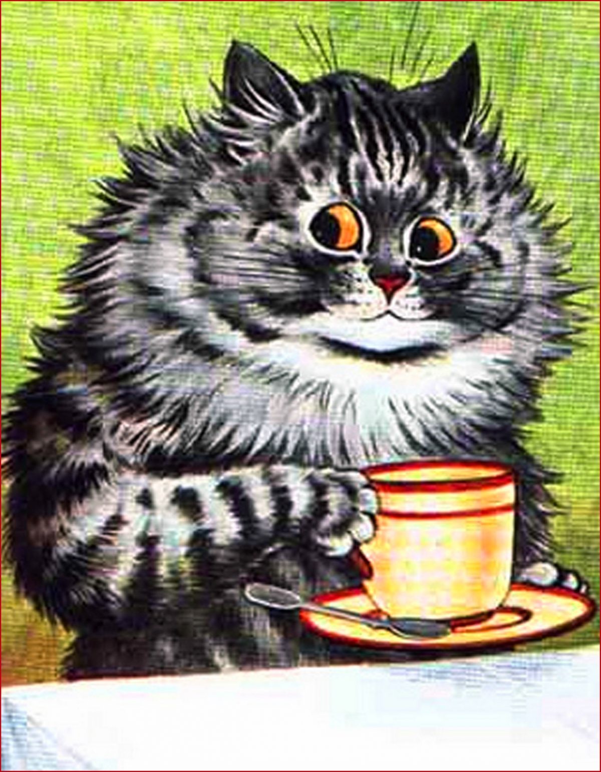 How crazy was Louis Wain?