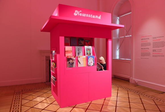 The Newsstand in room 3. Photo:Doug Peters