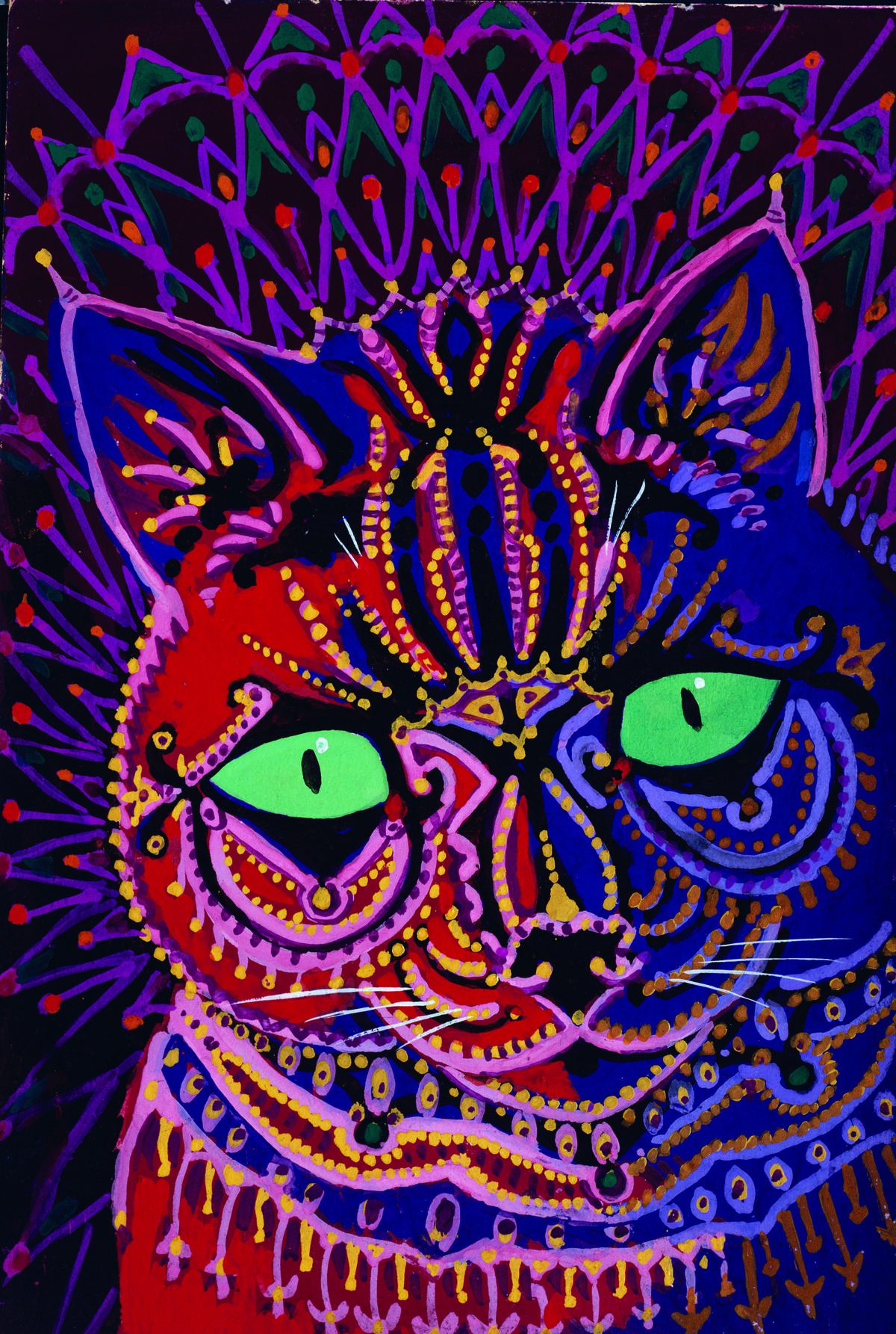 Curious cat prints and ceramics: the life and art of Louis Wain