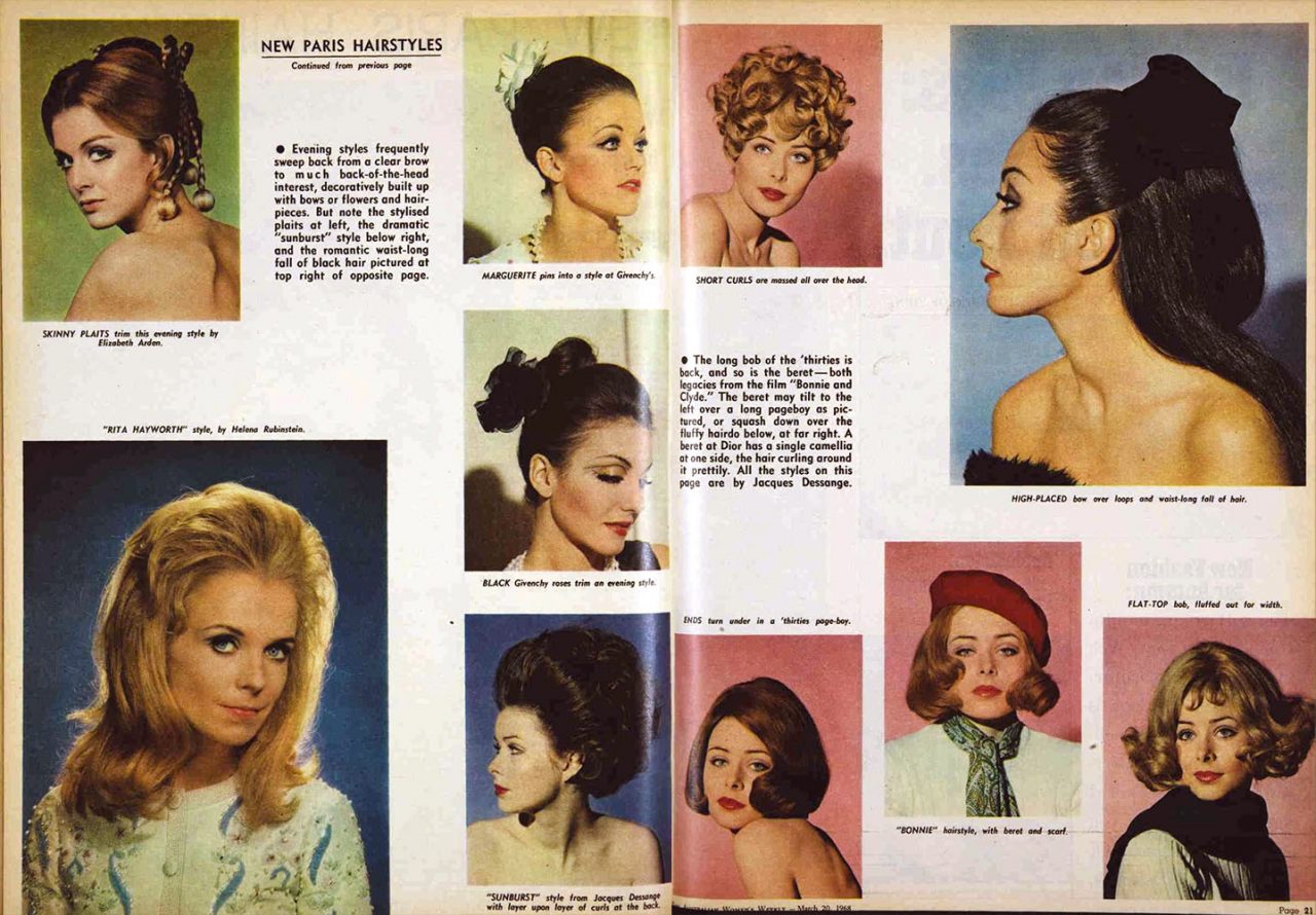 The Perfect 1960s Bob Hairstyle Designed by Celebrity Hairstylist Kenneth -  Vintage Hairstyling