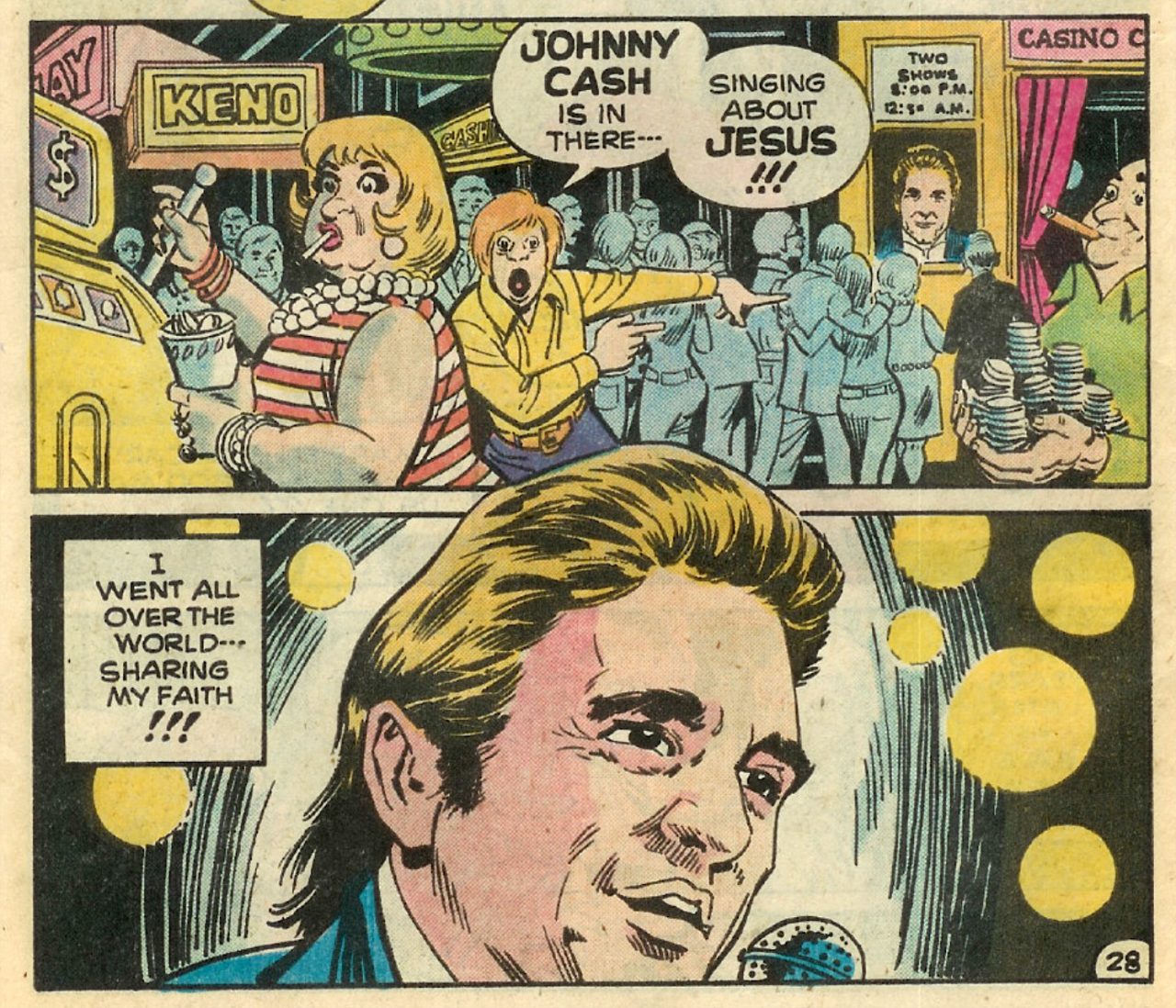 Spire Christian Comics Johnny Cash