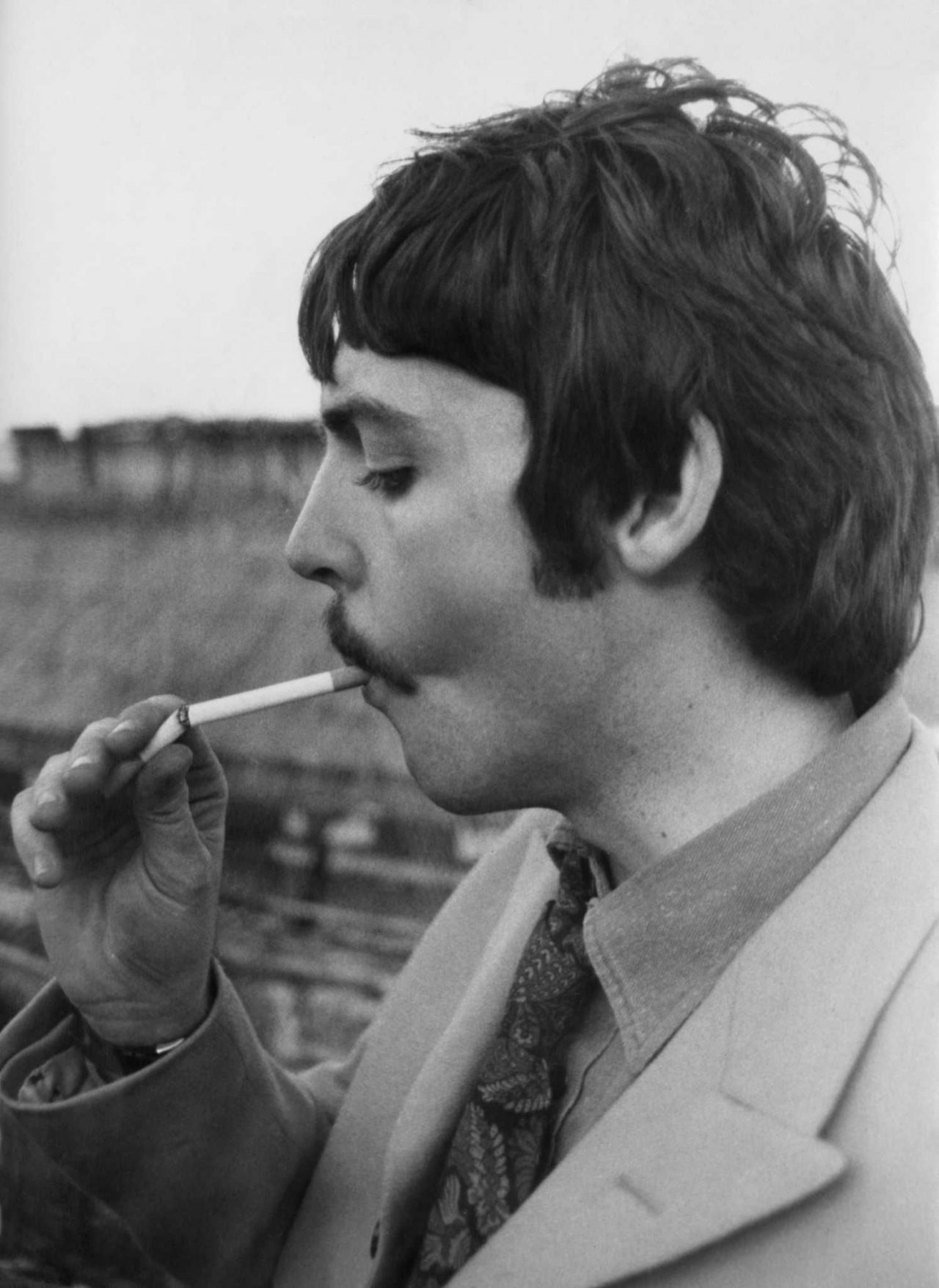 Paul McCartney smoking 1967