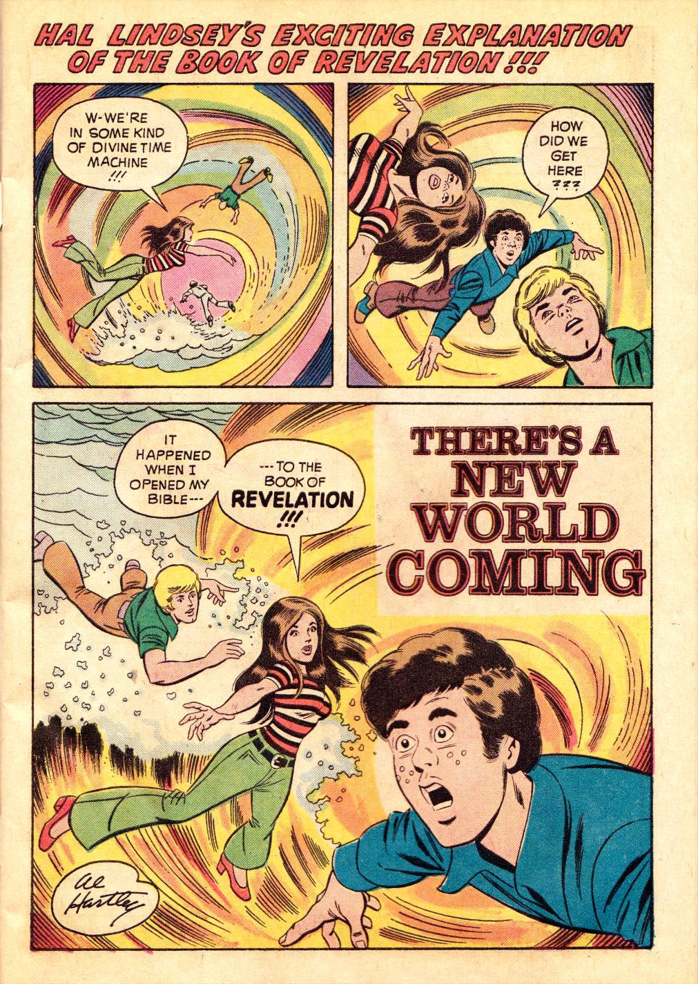 vintage christian comic book 1974