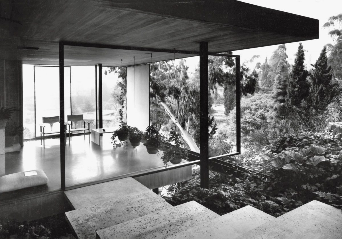 Thornton Ladd, Paul Tuttle House, Pasadena, 1952. Photo by Marvin Rand.