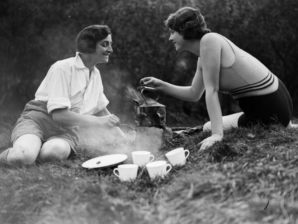 camping 1930s