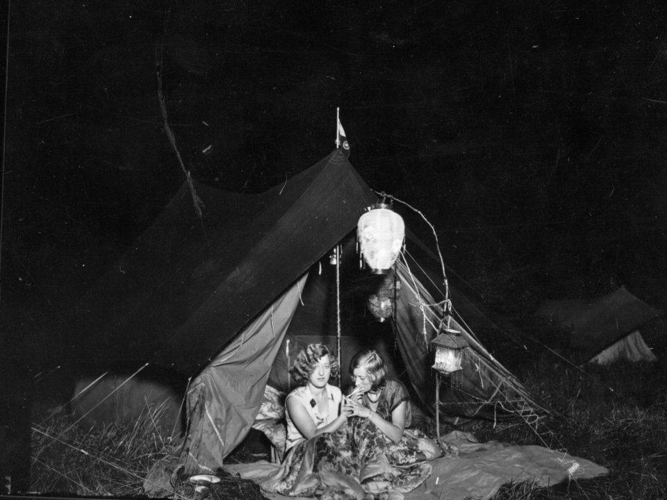 camping 1930s